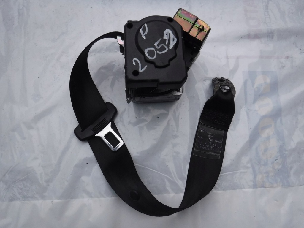 фото №1, Pas безпеки 3b9857805d лівий задня passat b5