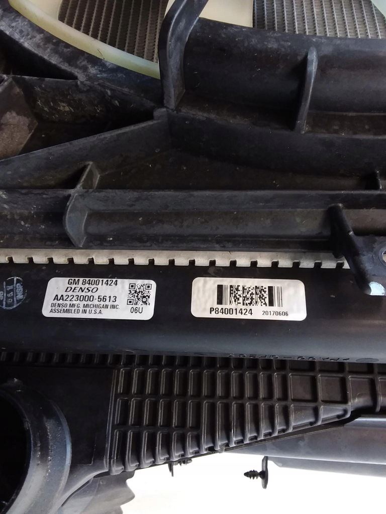 фото №10, Cadillac cts iii 2.0 t комплект радиатор вентилятор