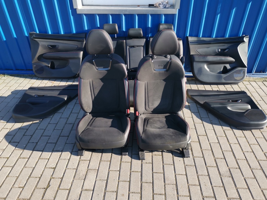 фото №1, Hyundai tucson iv 4 n-line 2020- сидіння обшивки заднє сидіння комплект