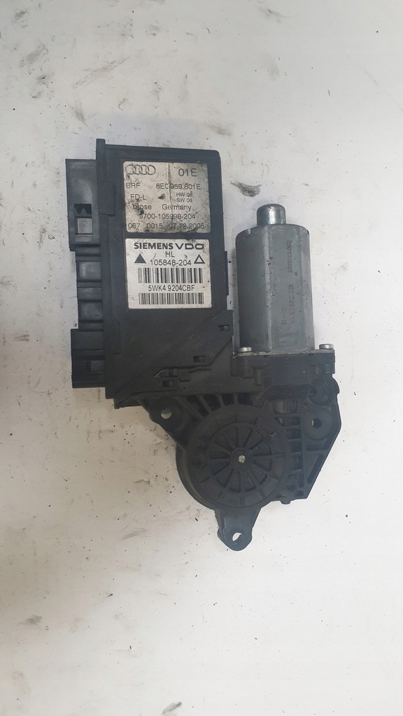 фото №9, Audi a4 b7 b6 моторчик скло лівий задня 8e0959801e