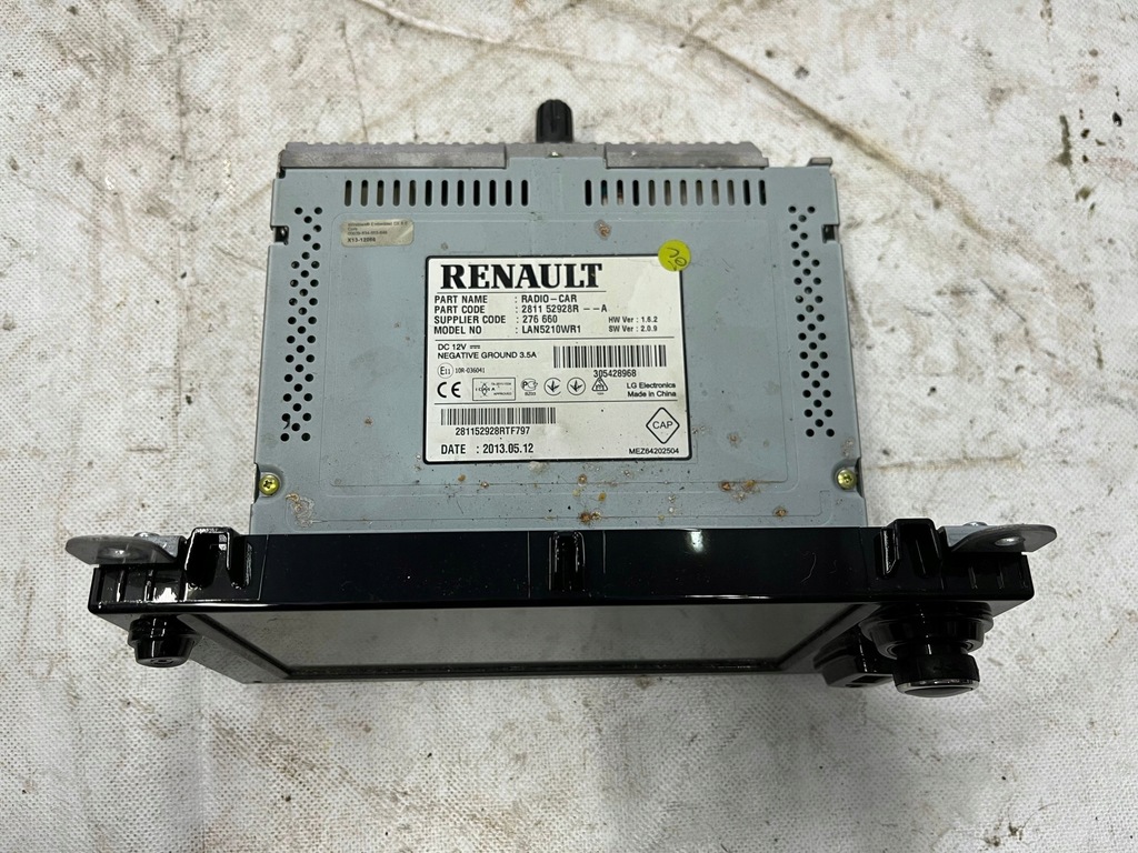 фото №3, Радіо з навігація renault clio iv lan5210wr1