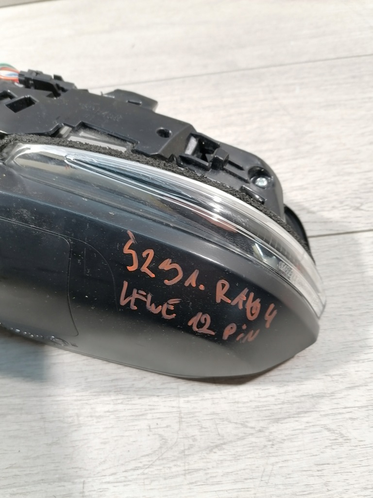 фото №13, Toyota rav4 дзеркало ліва 12pin toyota 045428