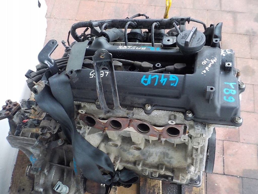 фото №11, Hyundai i10 i20 09r 1.2 16v 77km двигун g4la kompletny film