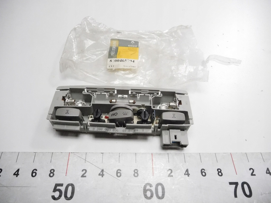 фото №11, Освітлення кабіни renault laguna ii оригінальний номер 8200465794