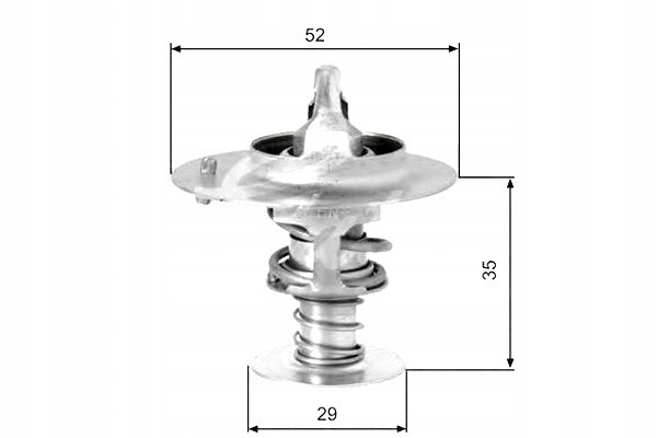 фото №1, Gates th03382g1 термостат, жидкость охлаждающий