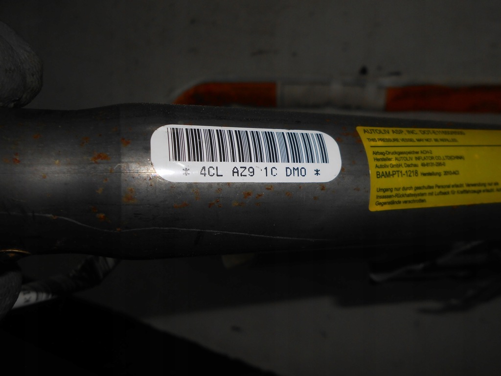 фото №4, Kia carens iii 11r шторка безопасности подушка безопасности левая lub правая