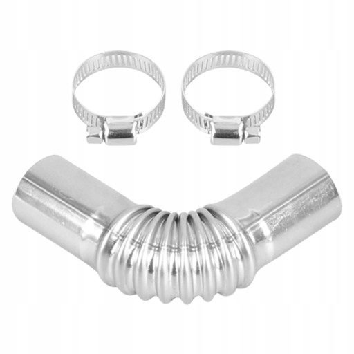 фото №14, Труба соединитель выхлопная spalinowa do webasto обогреватель стояночный + 2 суппорты