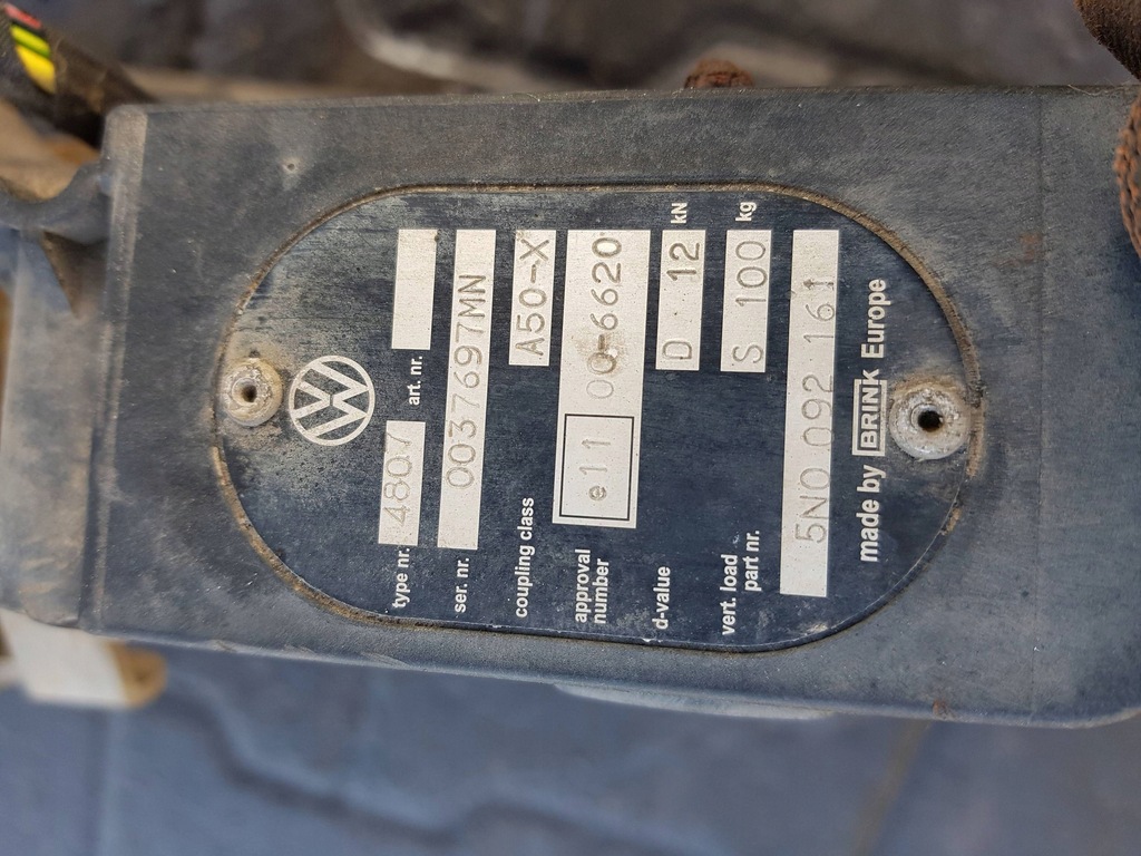 фото №6, Vw tiguan i 5n 06-15r hak буксировочный 5n0092161