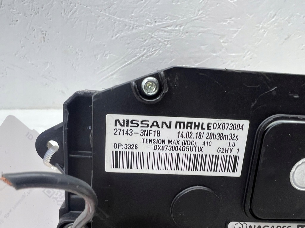 фото №7, Nissan leaf ii ze1 2018 нагреватель отопителя