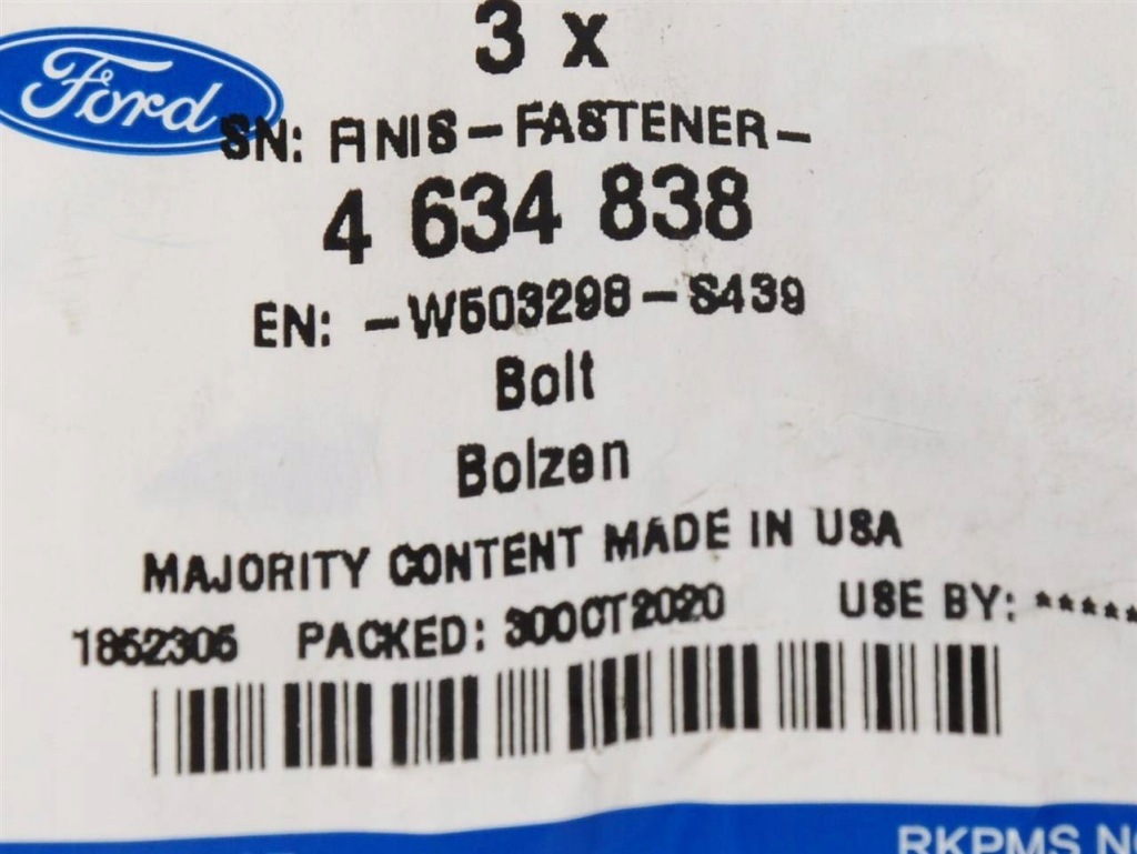 фото №4, Болт m8x40mm ranger s-max / galaxy