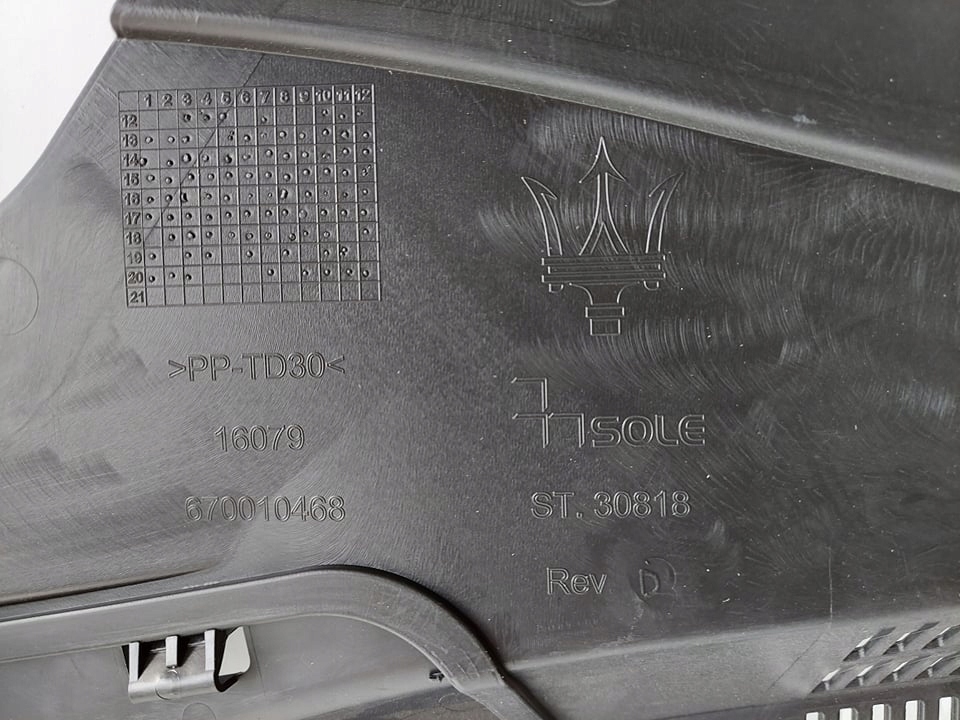 фото №6, Жабо maserati ghibli iii новий оригінал