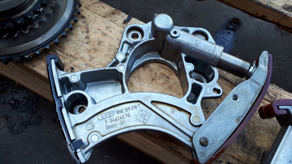 фото №13, S6 c7 4g a6 грм направляющая колесо 4.0 tfsi s7 4g s8