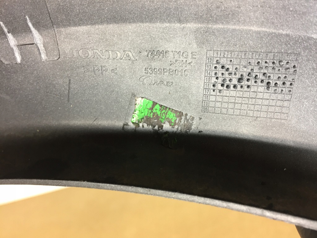 фото №5, Honda crv cr-v iv lift молдинг na крила правий задня