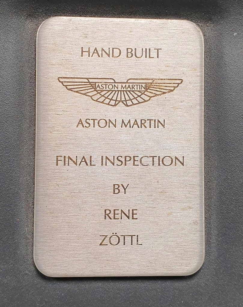 фото №2, Захист плита поперечина передній aston martin rapide