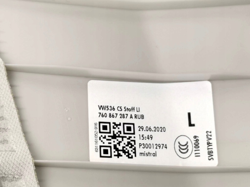 фото №9, Обшивка захист стійка vw touareg 760867287a новий оригінальний