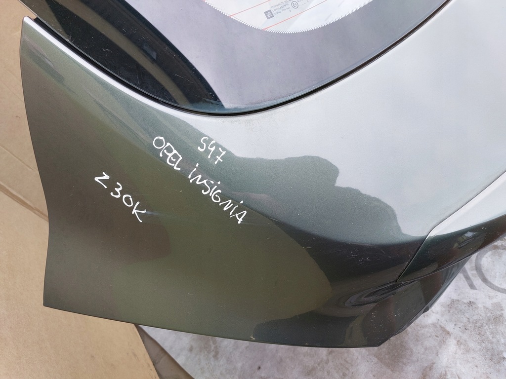 фото №8, Кришка багажника багажника opel insignia a hb z30k