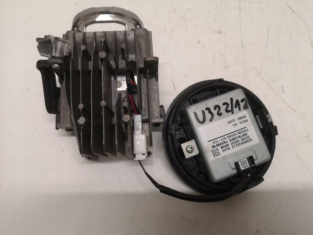 фото №1, Subaru legacy 6 vi линза + модуль led 84967al060