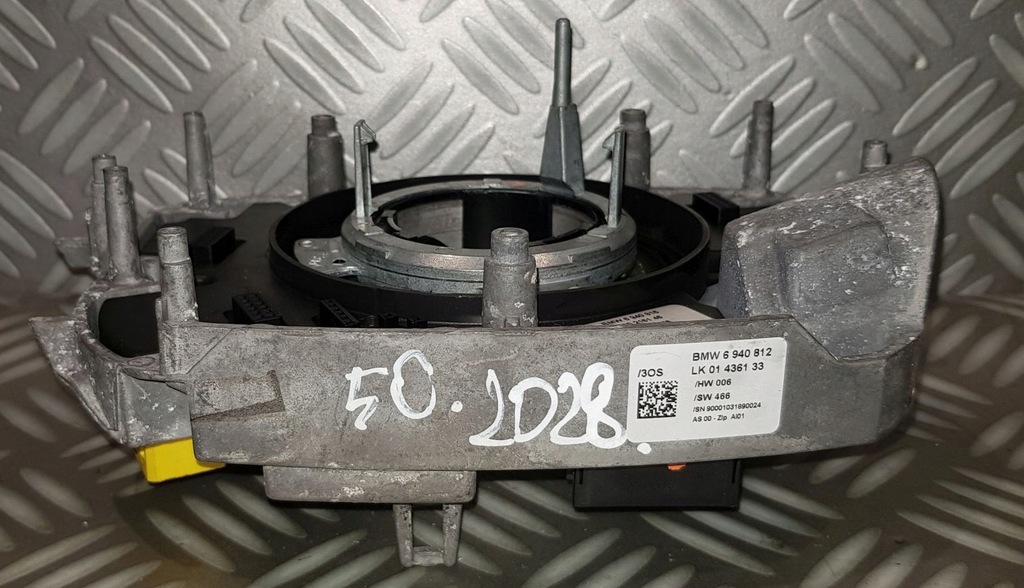 фото №7, Bmw e60 e61 e63 датчик kąta повороту модуль щітки active кермо 6940816