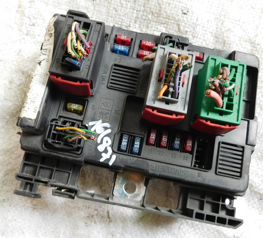 фото №1, Citroen peugeot 206 коробка модуль bsm-b2 9643408980