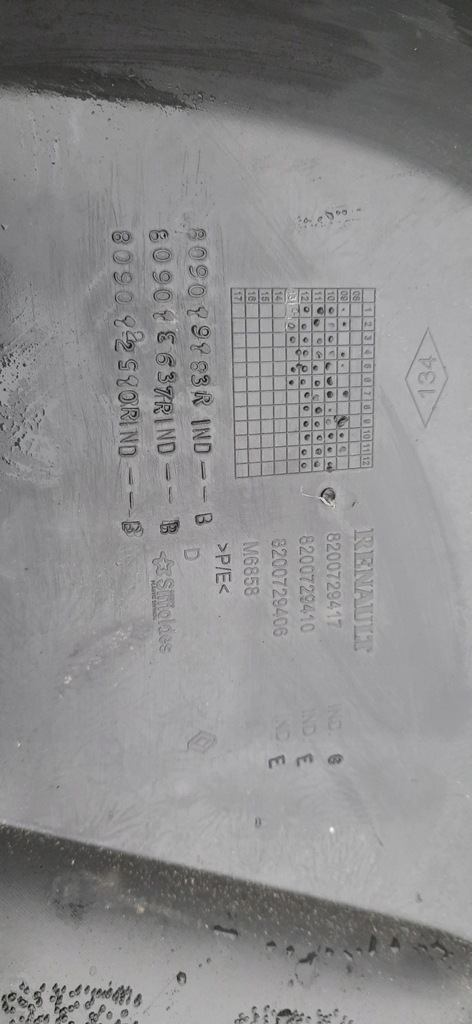 фото №10, Обивка дверь правый перед master iii 8200729417