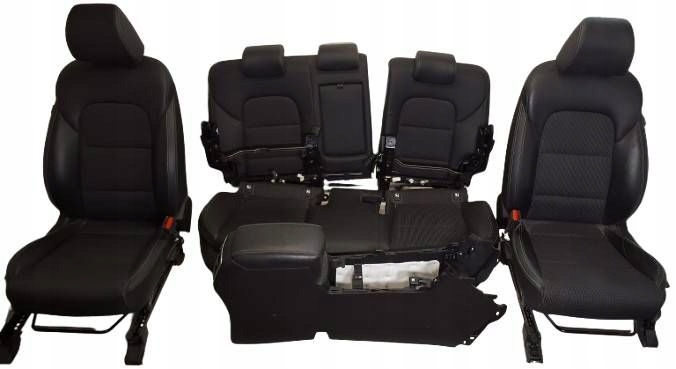 фото №1, Kia sportage iv сидіння заднє сидіння тунель напівшкіра підігрів