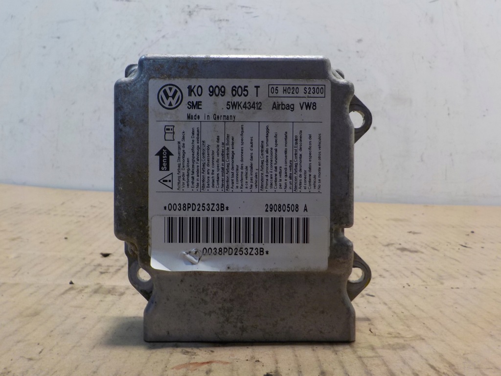 фото №1, Датчик подушка безпеки skoda octavia ii 1t0959702h