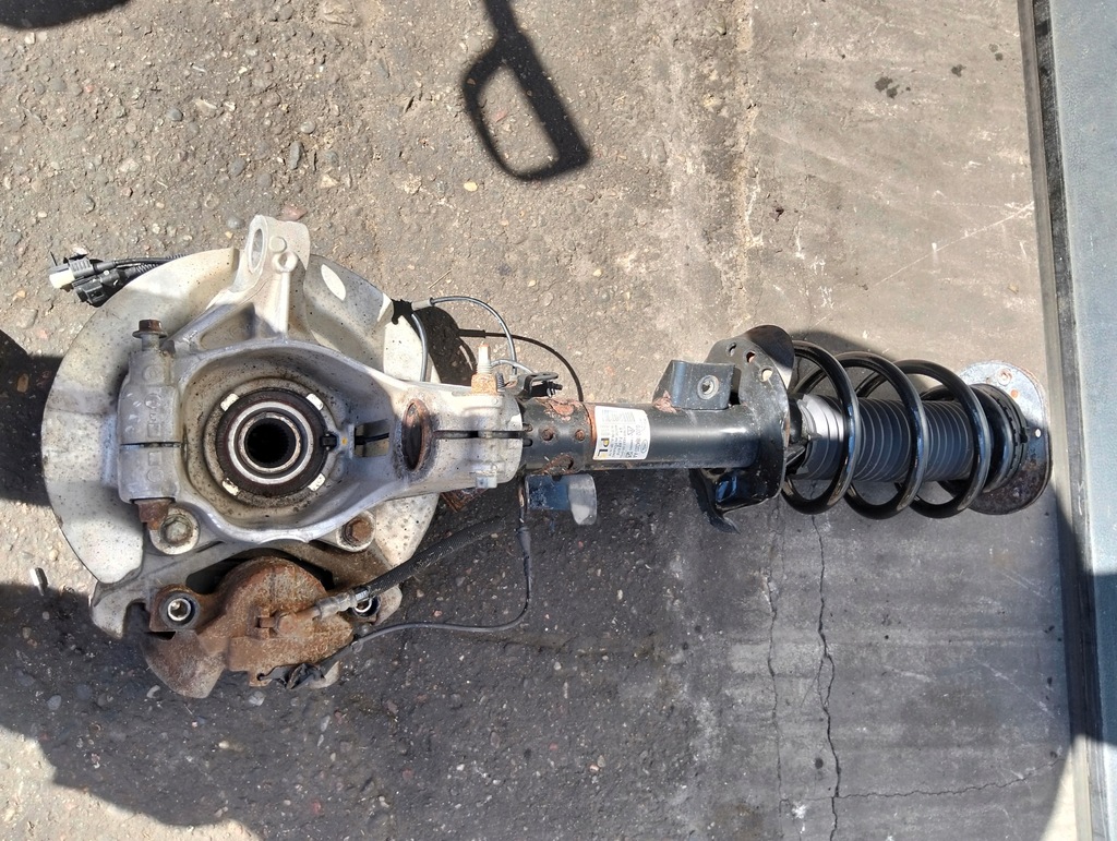 фото №8, Амортизатор лівий поворотний кулак ліва land rover evoque 2.0 gj32-18k001-aa