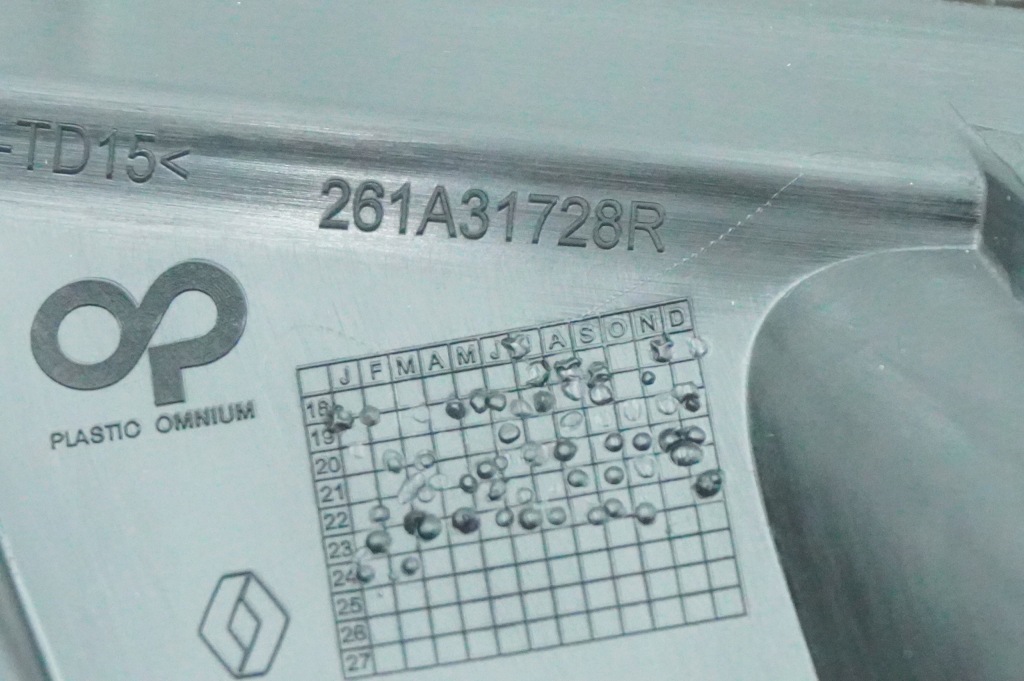 фото №14, Captur ii 2 19- nowa рамка решётка бампера перед правая левая хром pdc oryg!