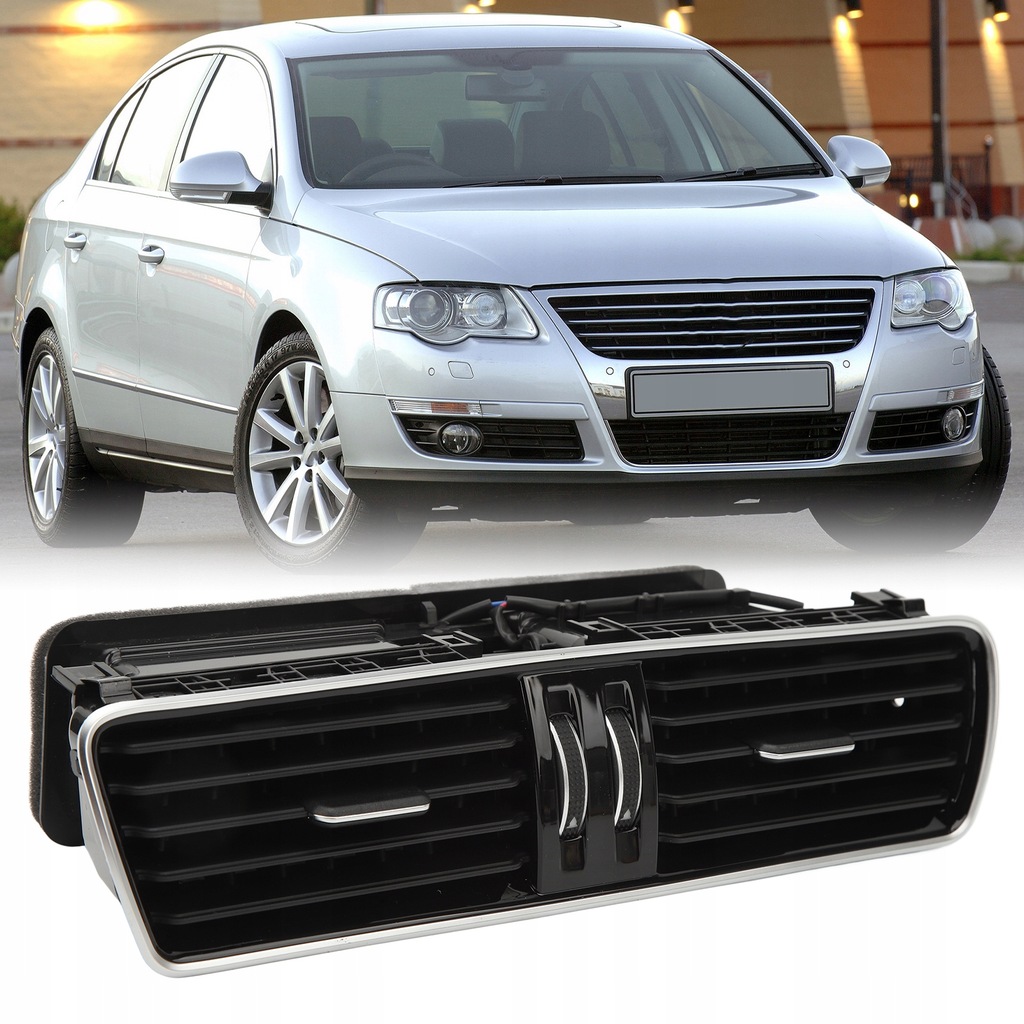 фото №6, Чорний хром центральний відповітрювач na desce