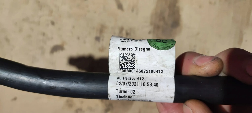 фото №5, Вентиляція картера / сепаратор оливи 200887 maserati