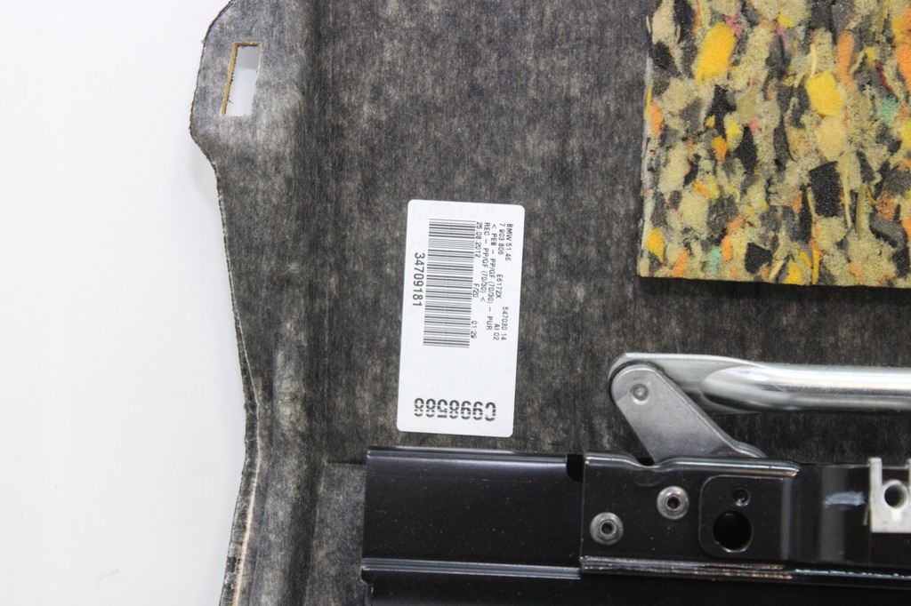 фото №8, Bmw 7 f01 f02 задняя полка шторка задний стекло 7903806 mpakiet czarna