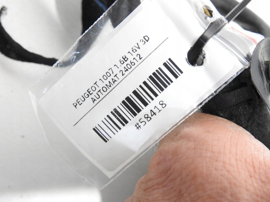 фото №5, Жгут электропроводка отсек двигателя peugeot 1007 1.6 16v