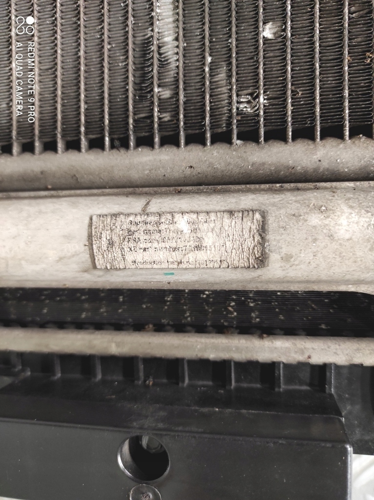 фото №13, Радиатор радиатор wody кондиционер вентилятор opel combo e opel granland x