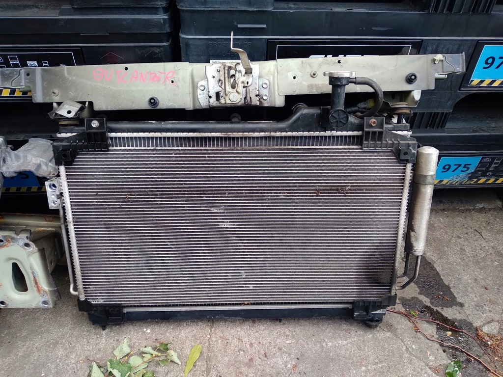 фото №5, Mitsubishi outlander iii усилитель передние pas радиатор 2.4 phev