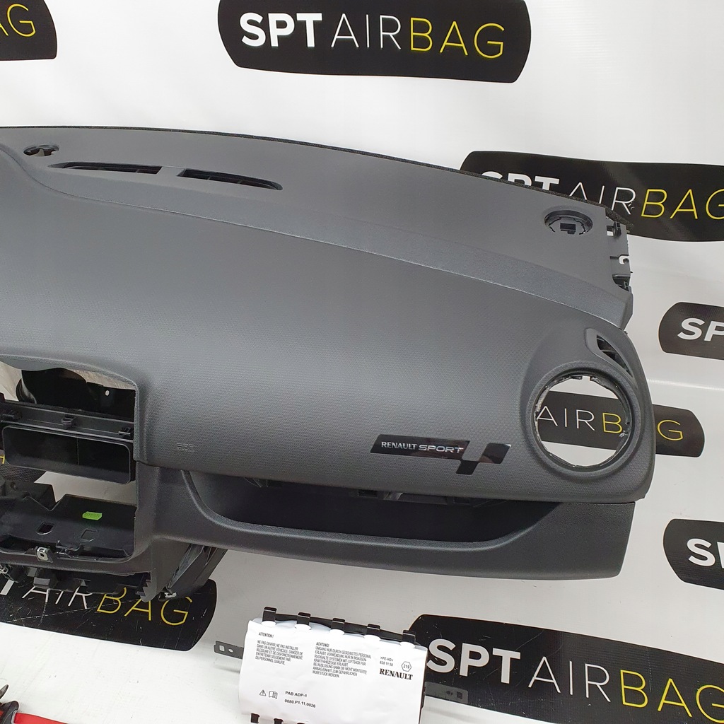 фото №4, Clio iv sport приборная панель консоль подушки безопасности ремни подушка безопасности