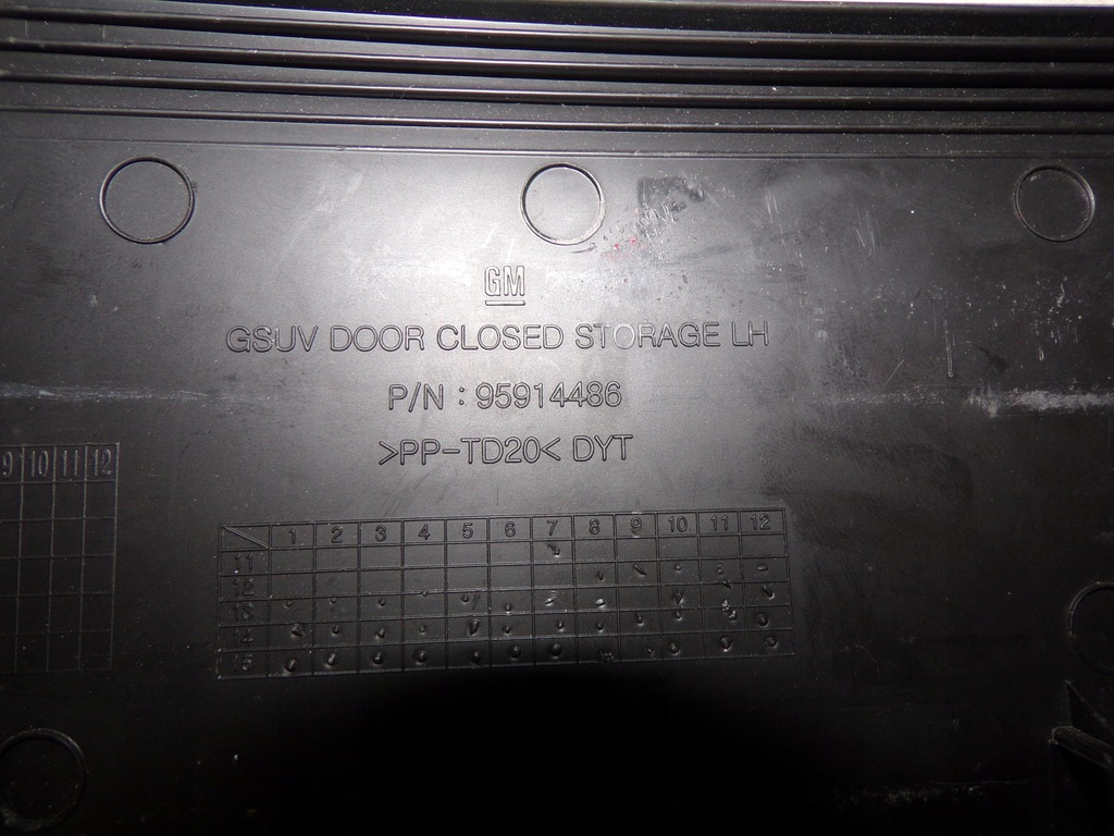 фото №5, Захист багажника ліва opel mokka a 95914486