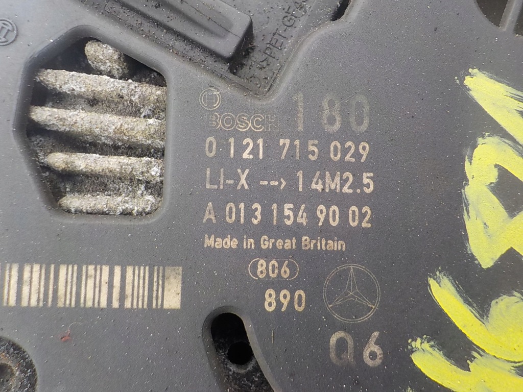 Купить Mercedes w204 w211 2.2 cdi генератор a0131549002