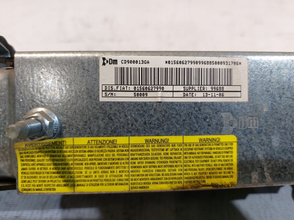 фото №4, Подушка пассажира air bag alfa romeo 159