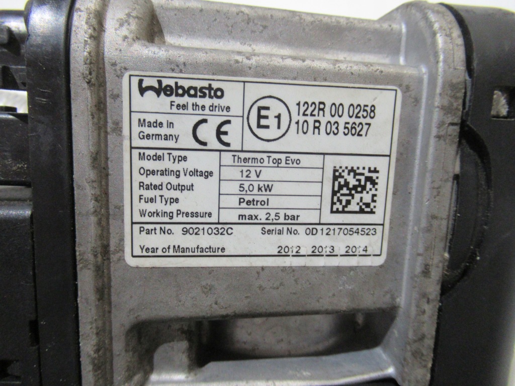 фото №5, Webasto thermo top evo vw seat skoda 9021032c