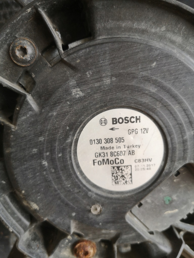 фото №11, Ford transit mk8 радиатор вентилятор комплект радиатор