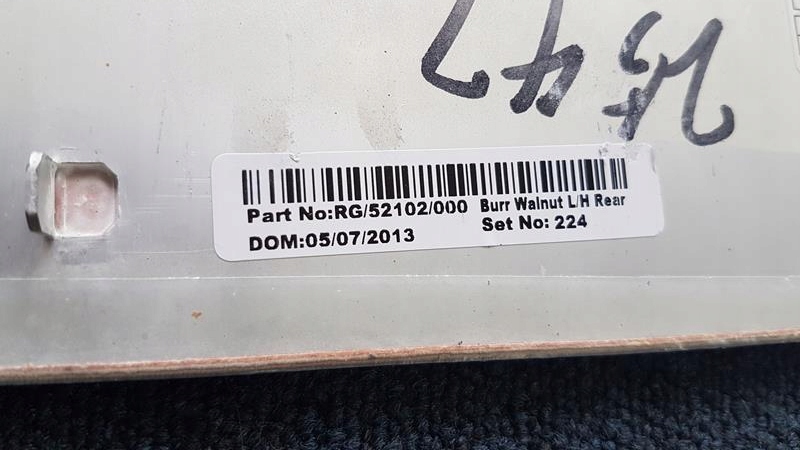 фото №11, Молдинг крышка дверь jaguar xf пара c2z5387