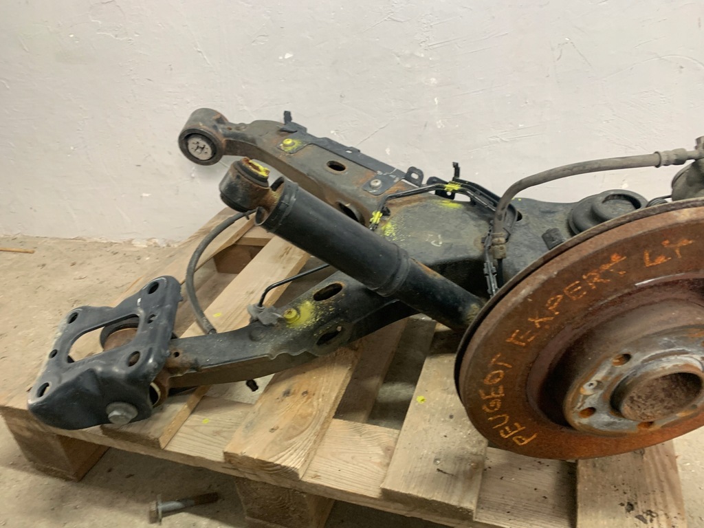 фото №11, Peugeot expert iii 1.5 hdi поворотный кулак рычаг комплект левый задняя