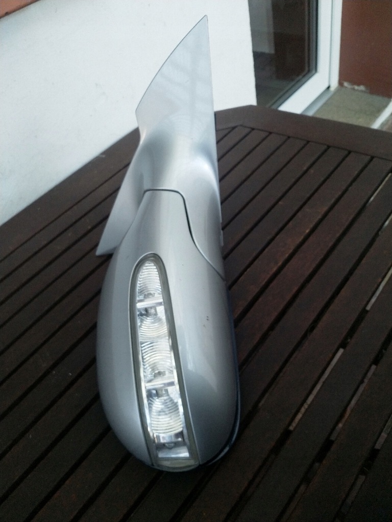 фото №12, Зеркало mercedes clk c209 od 2002 roku 11pin оригинал europa l/p закрывающийся