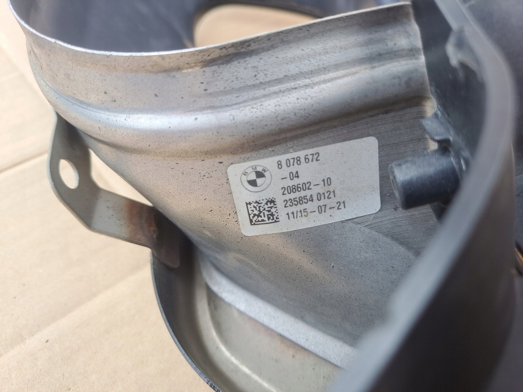 фото №9, Bmw x7 g07 права наконечник напрямна кронштейн вихлоп глушника задня