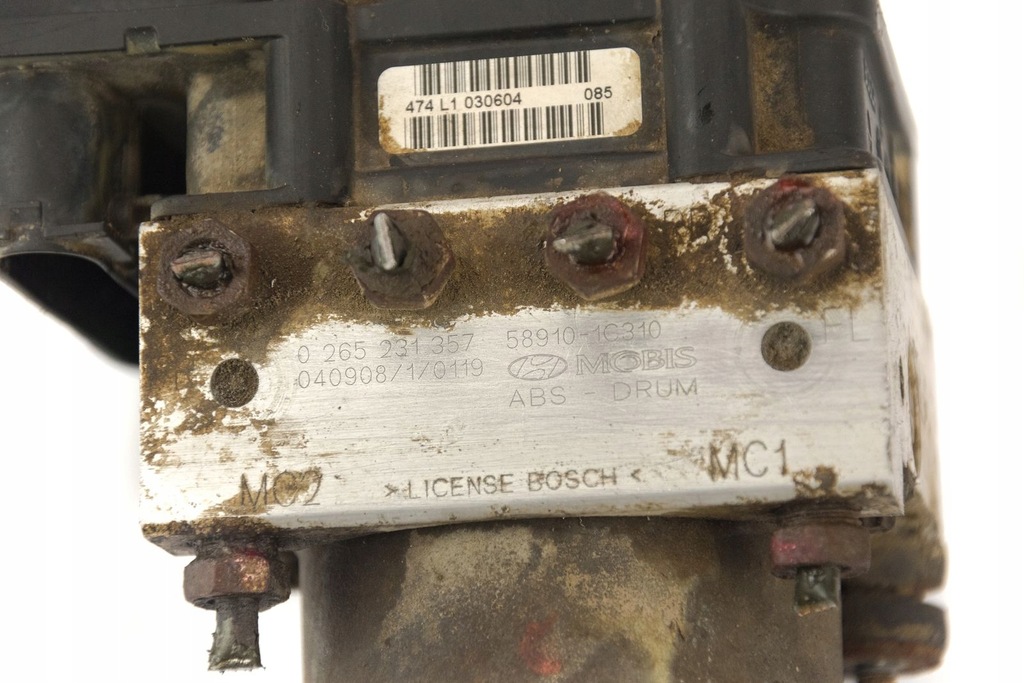 фото №5, Hyundai getz насос блок керування abs 58910-1c310