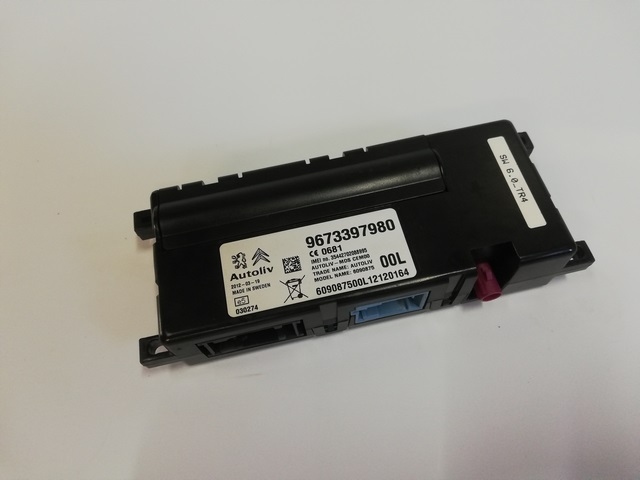 фото №1, Модуль bluetooth peugeot 3008 9673397980