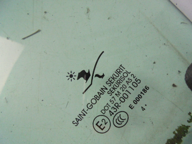 фото №3, Скло двері лівий задня saab 9-3 ii 04 r