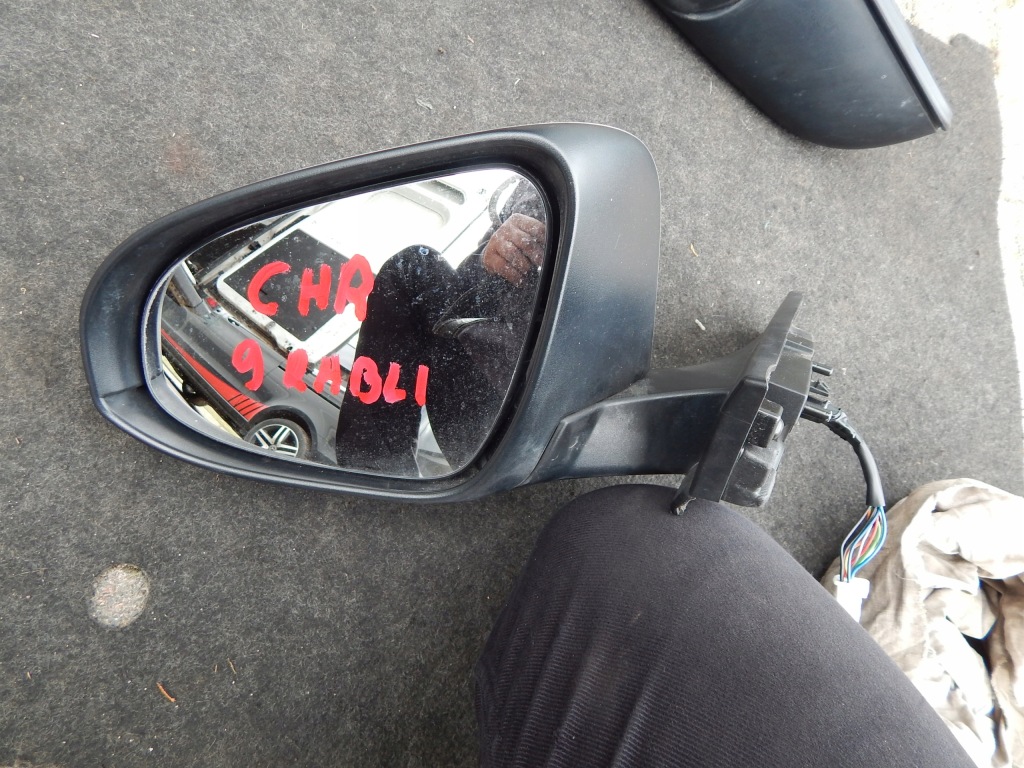 фото №1, Зеркало левая toyota chr 9 pinów europ