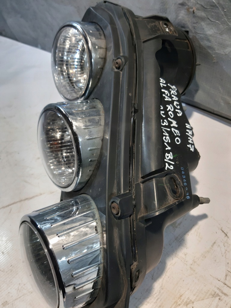 фото №6, Лампа правая перед передняя depo eu alfa romeo 159 h7/h7 линза