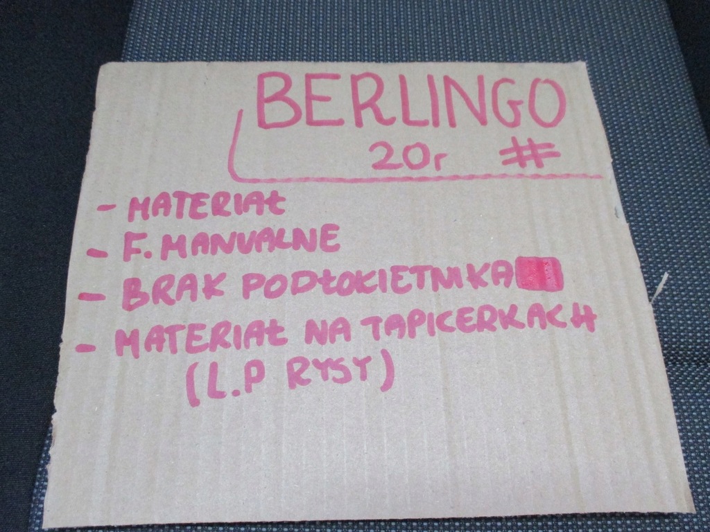 фото №13, Сиденья обивка citroen berlingo iv